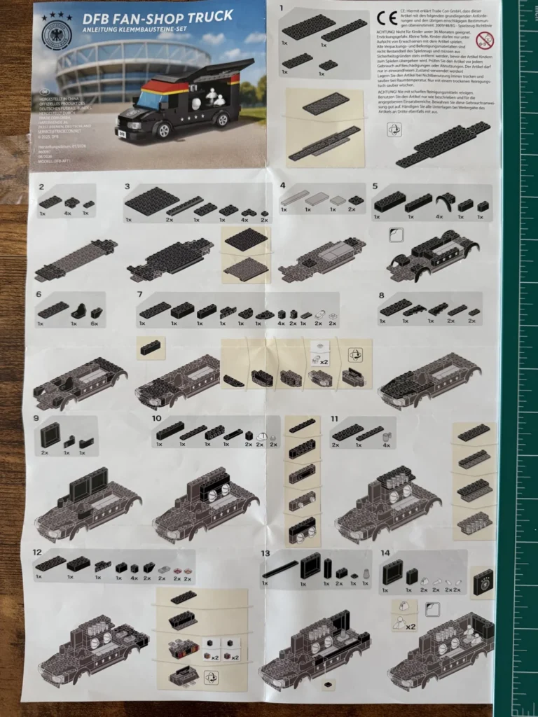 DFB Fan Truck manual front