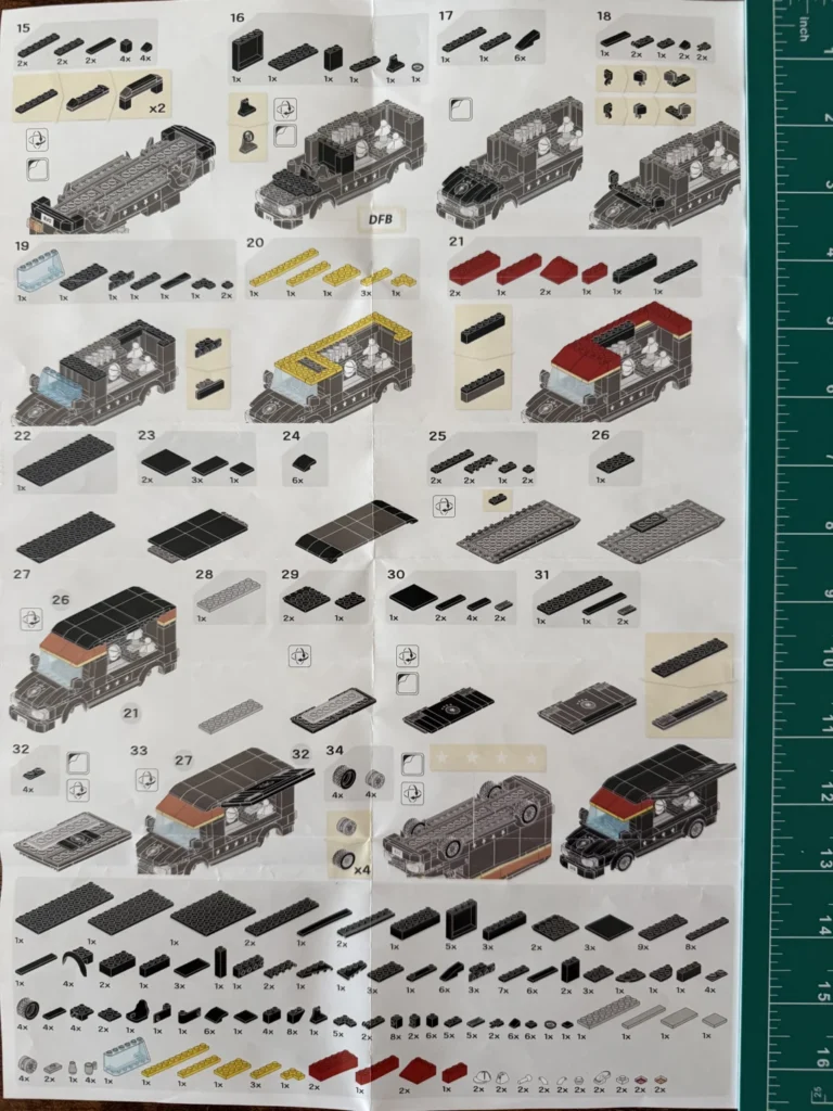 DFB Fan Truck manual back