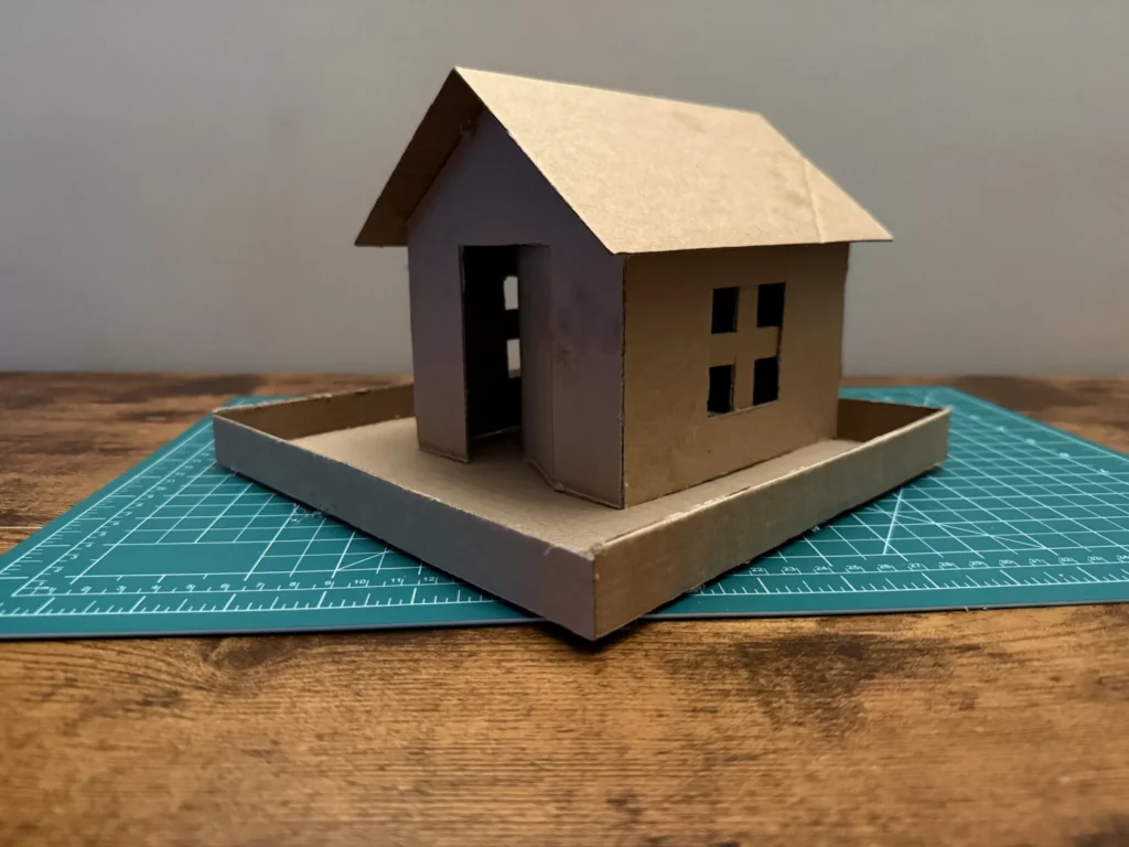 How To Build The Most Simple Cardboard House