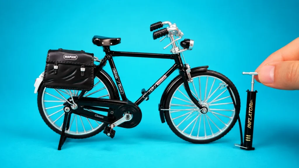I Built a Tiny Retro Bicycle from Scratch! 🚲 Mini DIY Bike Model Assembly