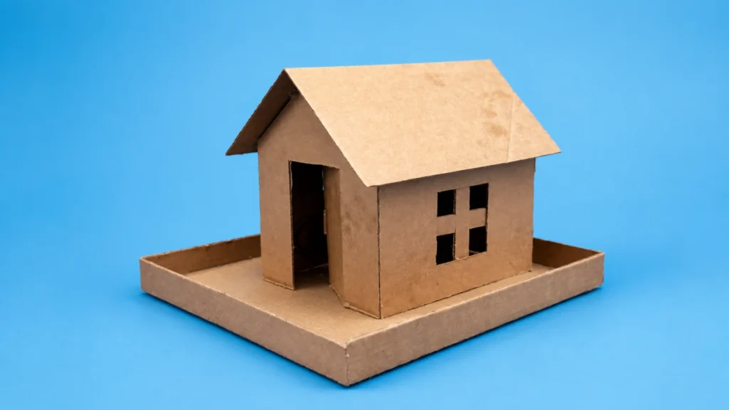 How To Build The Most Simple Cardboard House